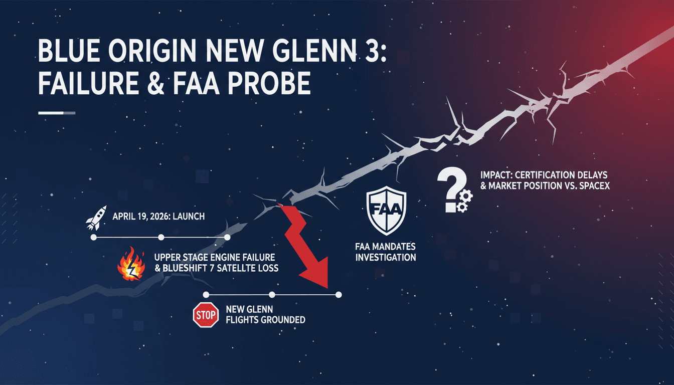 FAA Orders Investigation into Blue Origin's New Glenn 3 Rocket Failure