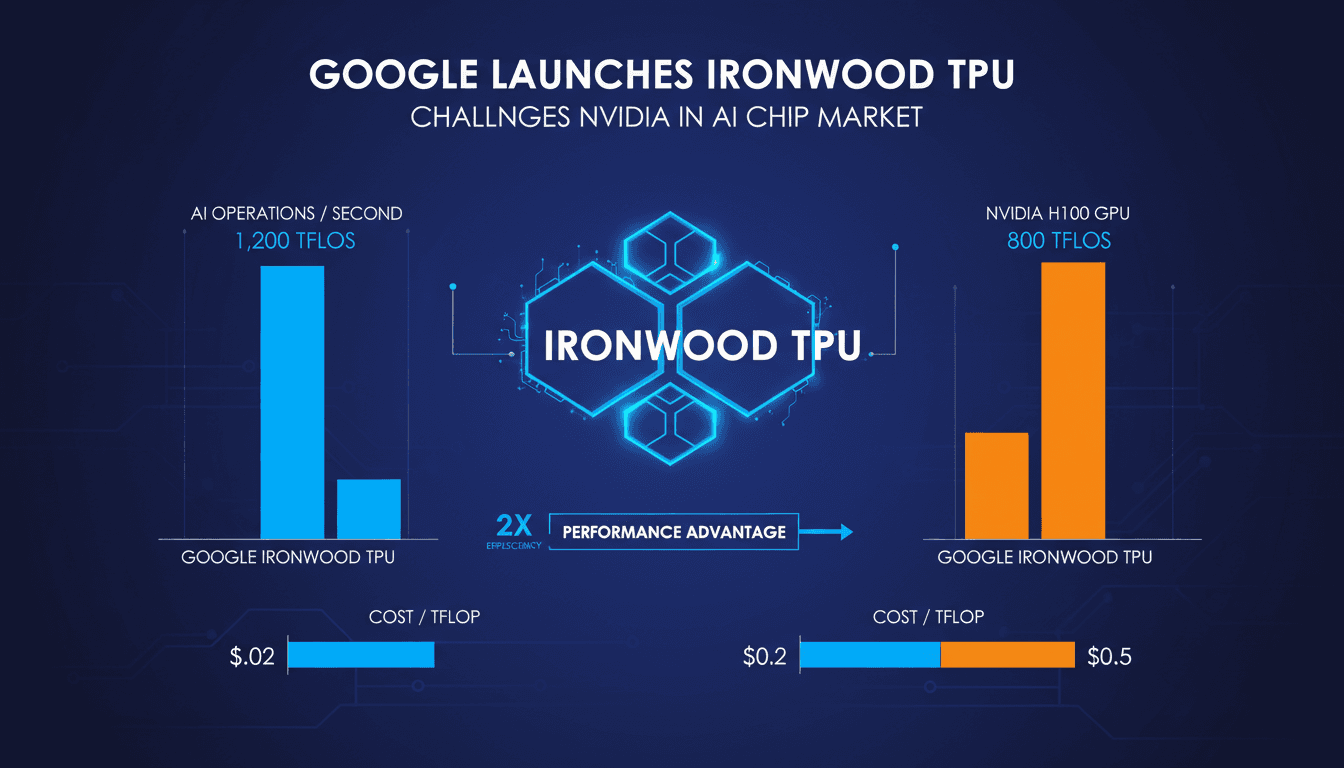 Google Launches Ironwood TPU to Compete with Nvidia in AI Chip Market