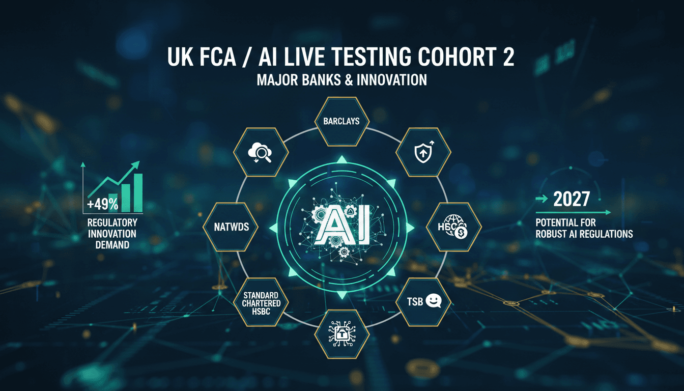 UK Financial Conduct Authority Launches Second AI Live Testing Cohort with Major Banks