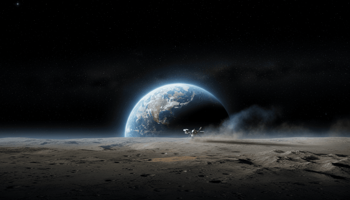 NASA Astronaut Captures First Video of Earthset During Artemis II Mission