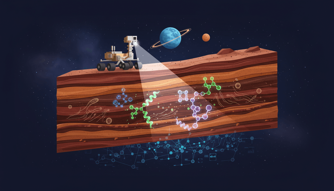 Curiosity rover detects organic molecules on Mars indicating potential for past life