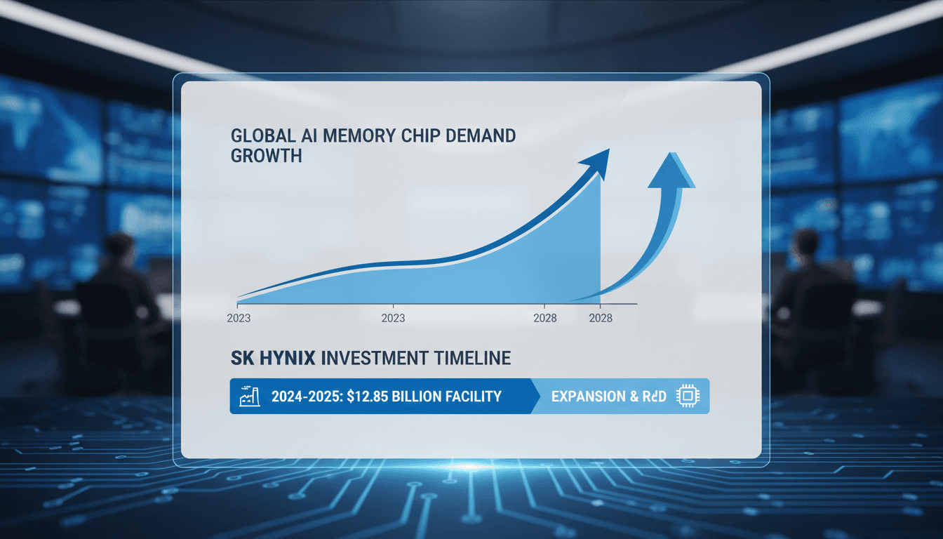 SK Hynix announces $12.85 billion investment in new AI memory chip facility in South Korea