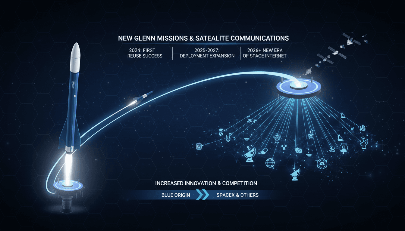 Blue Origin achieves successful launch and landing of New Glenn rocket booster