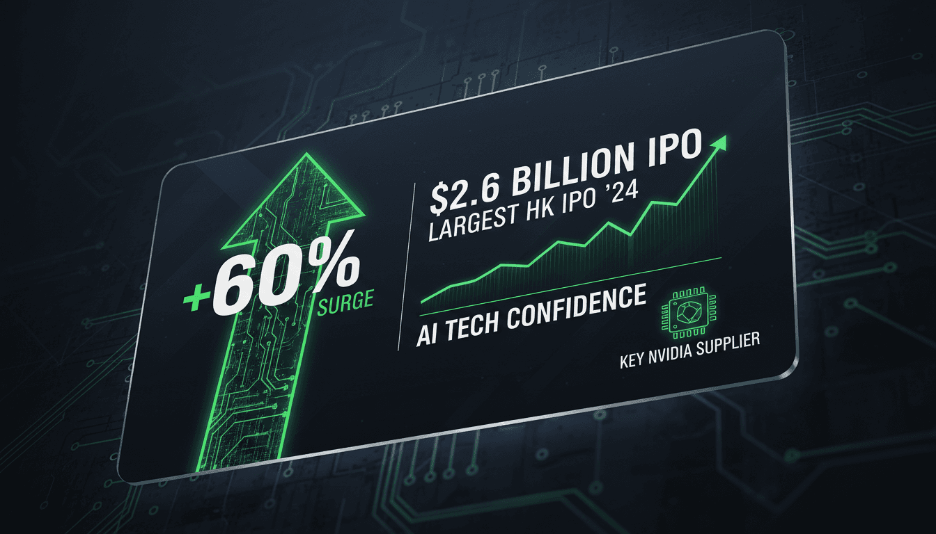 Victory Giant Technology surges 60% in Hong Kong trading debut after $2.6 billion IPO