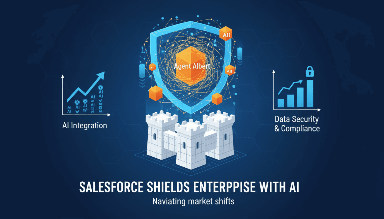 Salesforce CEO defends enterprise software amid AI disruption concerns