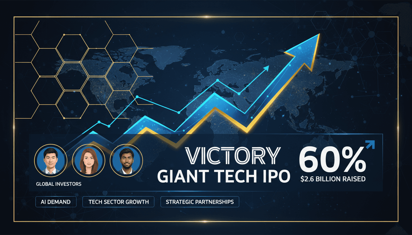 Victory Giant Technology's IPO in Hong Kong Raises $2.6 Billion with 60% Surge