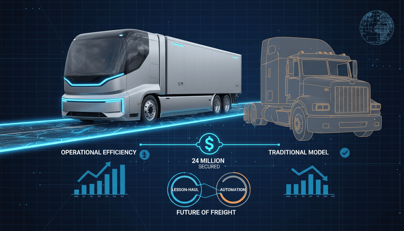 Humble launches cabless autonomous electric truck with $24 million funding