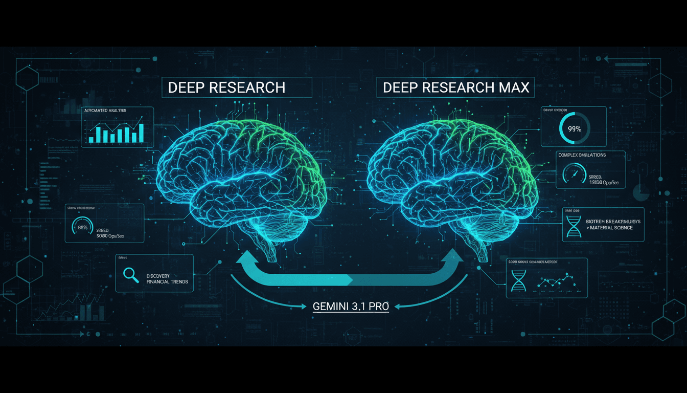 Google launches advanced AI research agents Deep Research and Deep Research Max