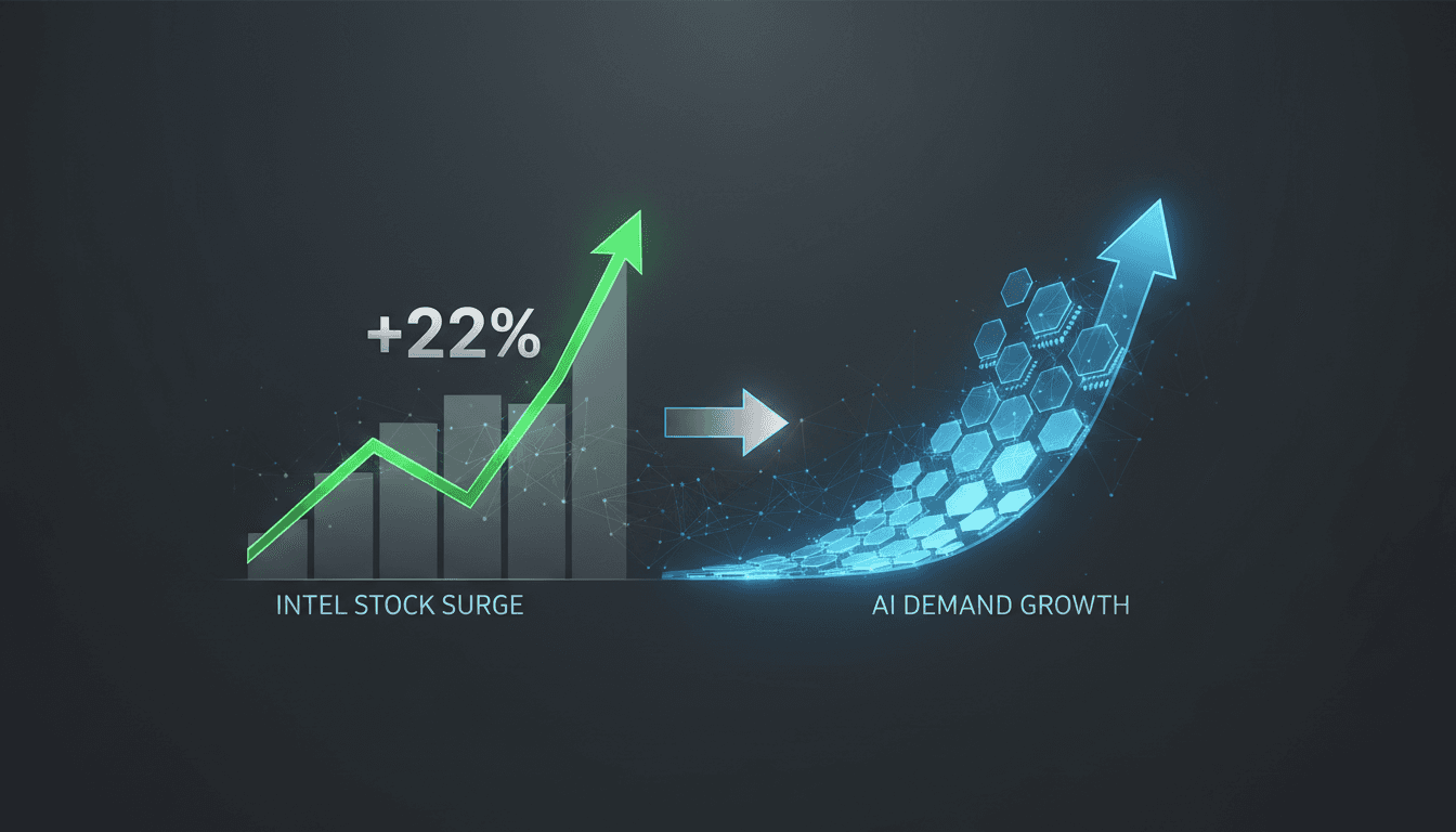 Intel Reports Strong Earnings Driven by AI Demand Leading to 22% Stock Surge