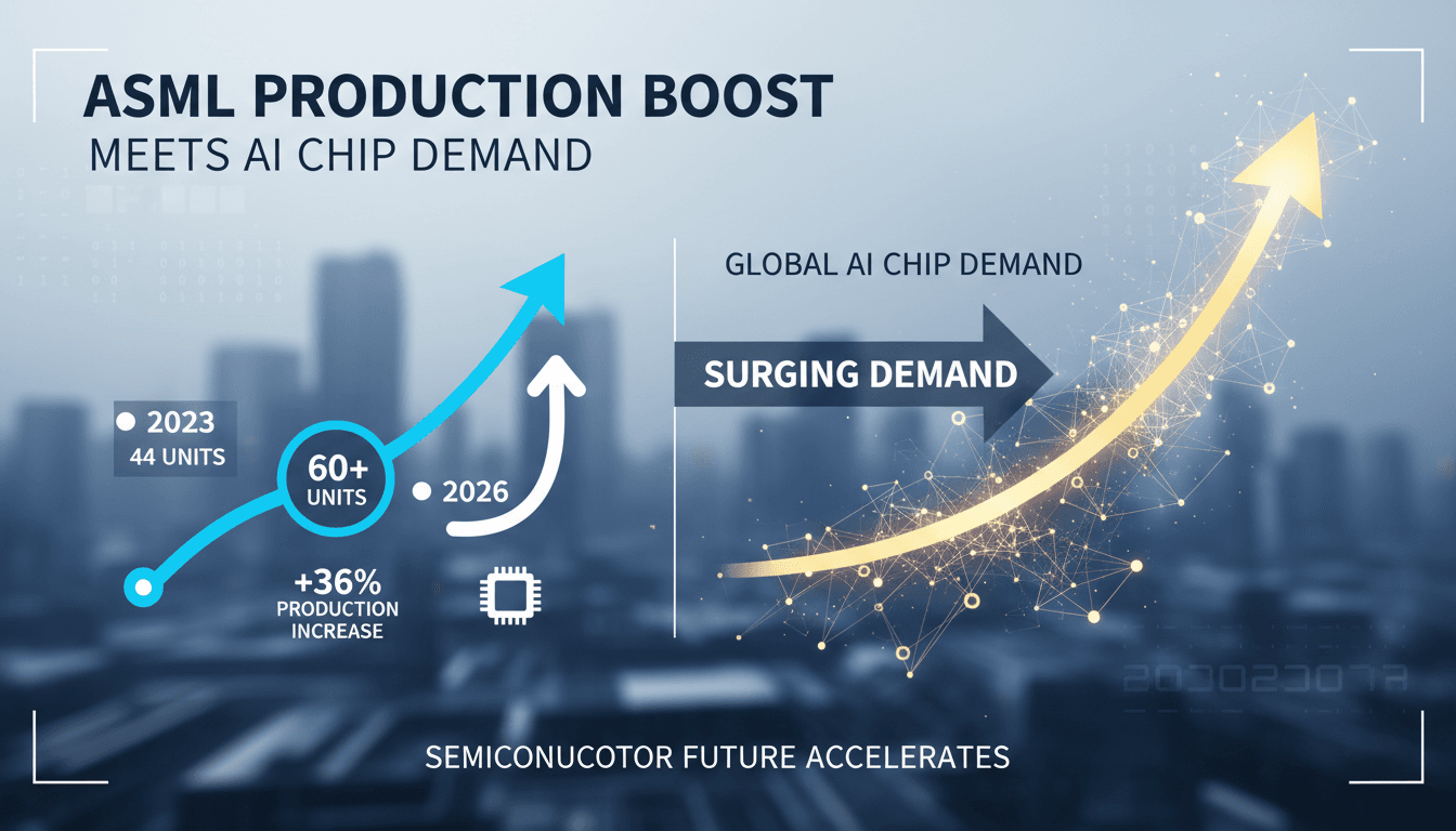 ASML to Increase EUV Machine Production by 36% to Meet AI Chip Demand