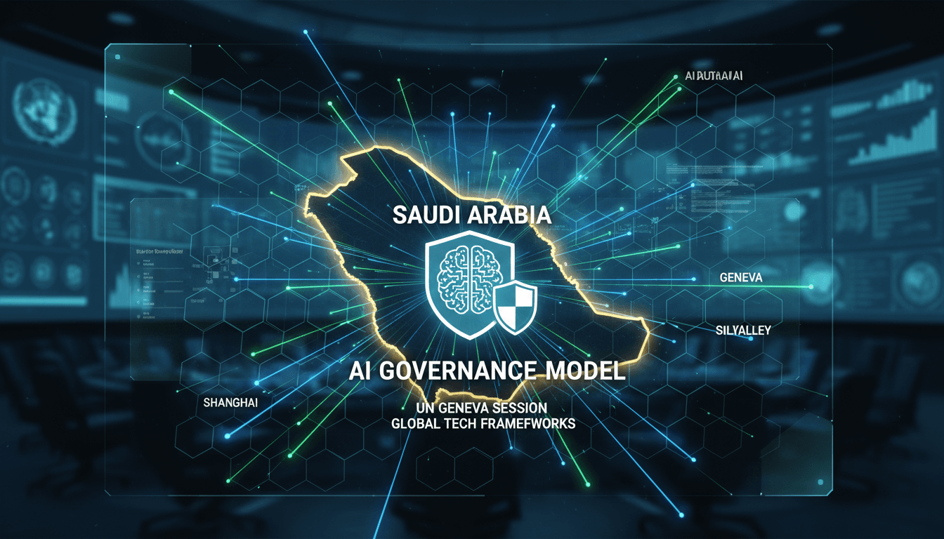 Saudi Arabia presents AI governance model at UN session in Geneva