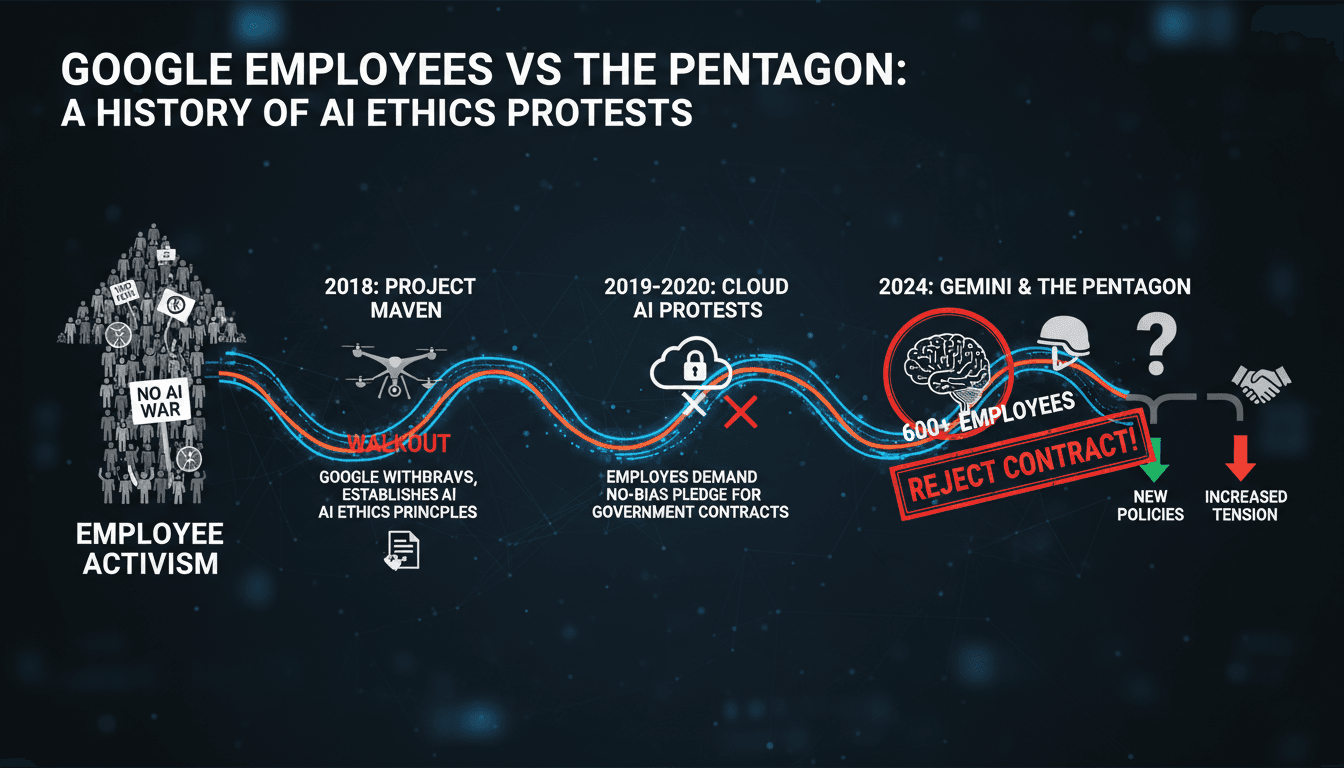 Google Employees Demand Rejection of Pentagon AI Contract Amid Ethical Concerns