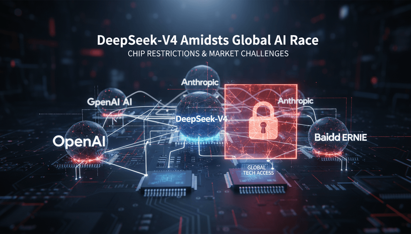 DeepSeek launches AI model DeepSeek-V4 amid competitive market challenges