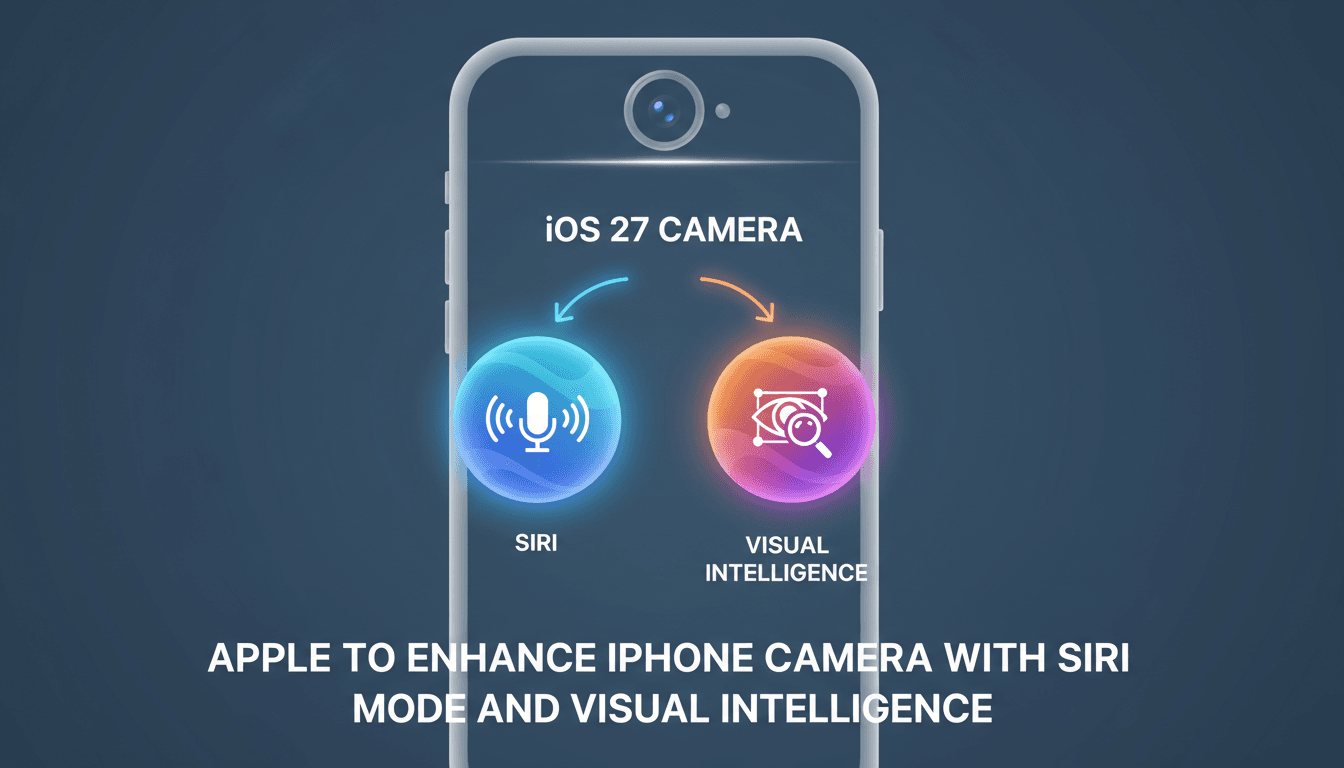 Apple to Enhance iPhone Camera with Siri Mode and Visual Intelligence in iOS 27