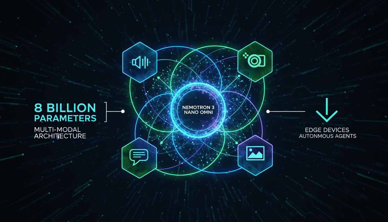 Nvidia launches advanced multimodal AI model Nemotron 3 Nano Omni