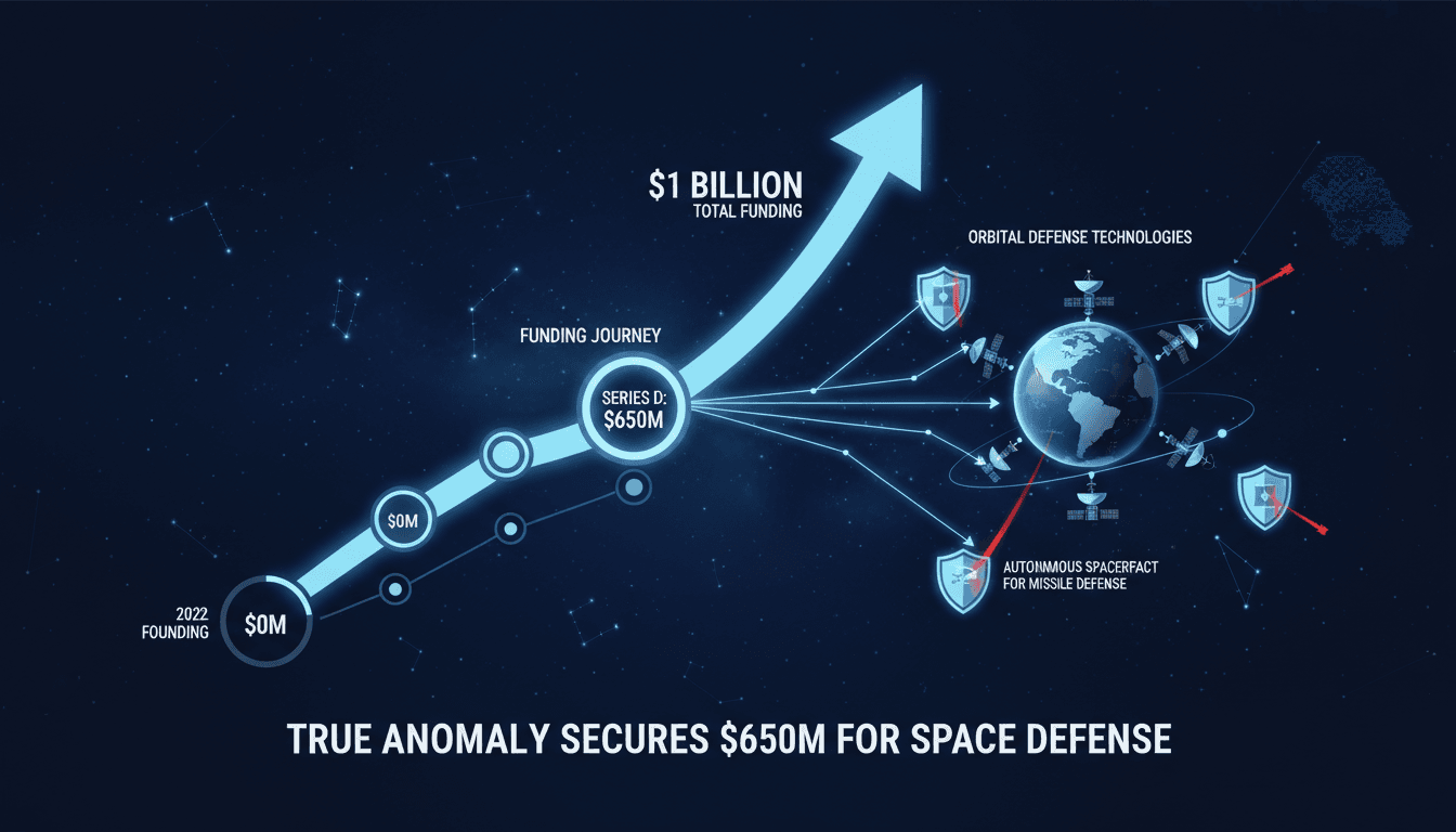 True Anomaly secures $650 million in Series D funding for orbital defense technologies