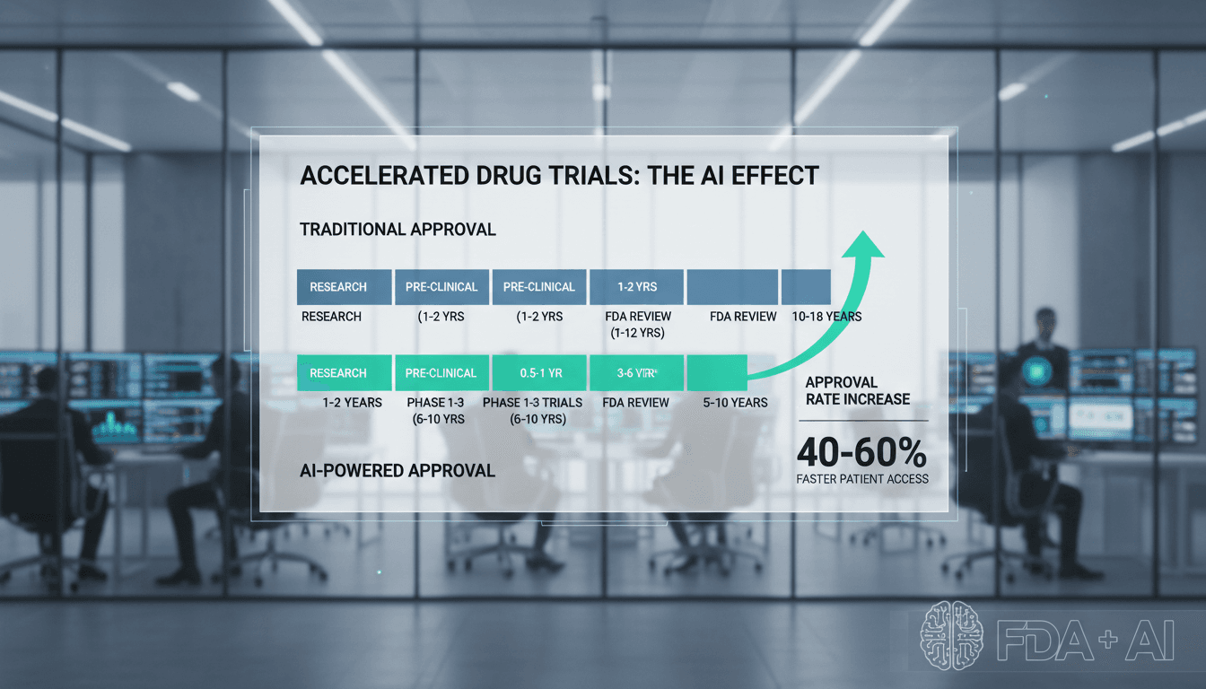 FDA to Accelerate Drug Trials Using AI Technology