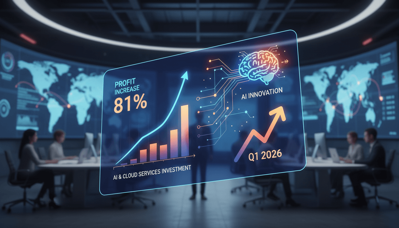 Google reports 81% profit increase driven by AI and cloud services
