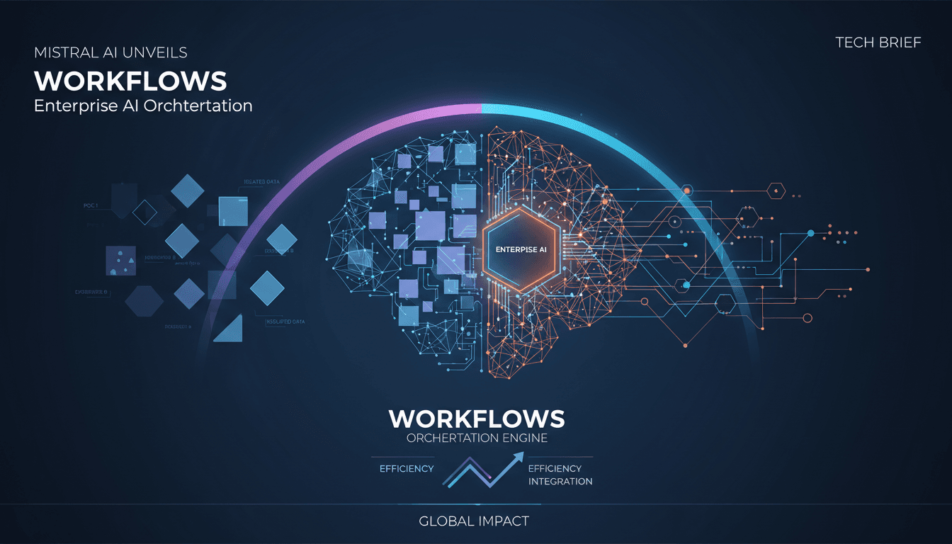 Mistral AI launches Workflows orchestration engine for enterprise AI deployment