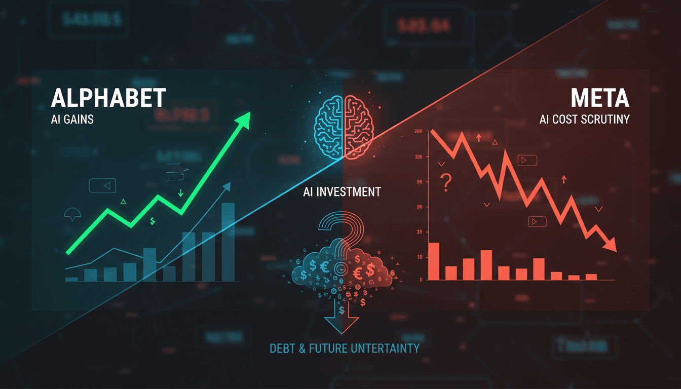 Alphabet and Meta report contrasting earnings amid AI investment scrutiny