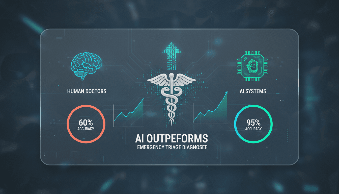 AI Outperforms Human Doctors in Emergency Room Triage Diagnoses