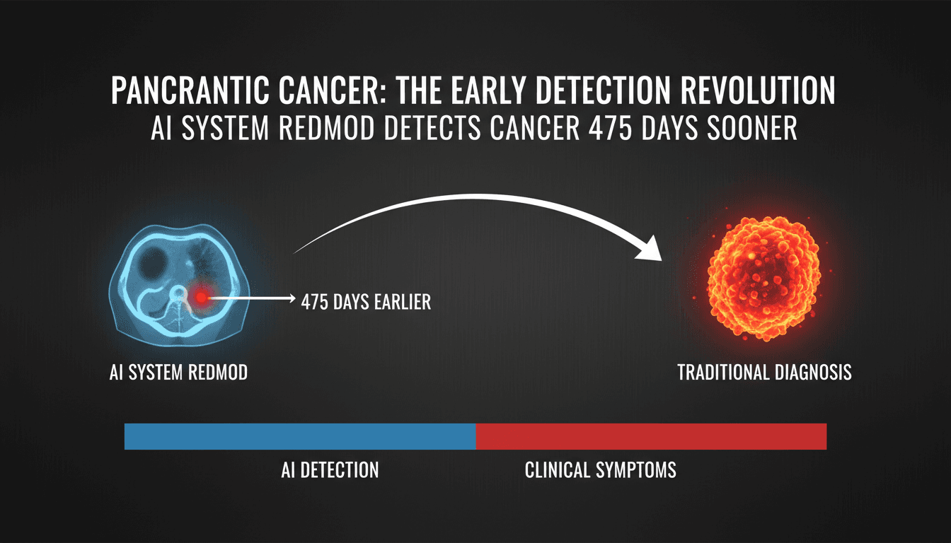 AI System Redmod Detects Pancreatic Cancer 475 Days Earlier Than Traditional Methods