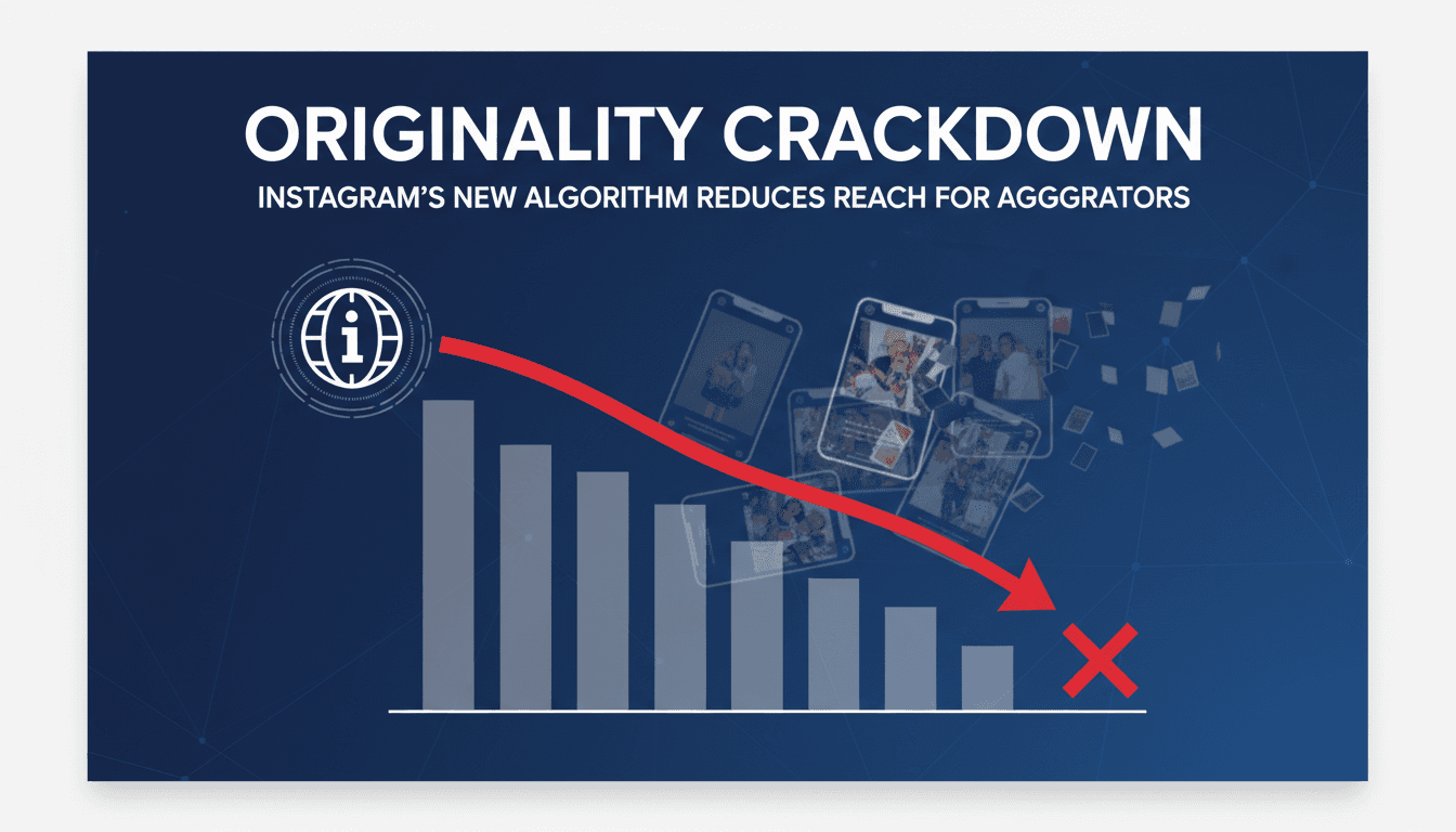 Instagram enforces stricter originality guidelines for content creators