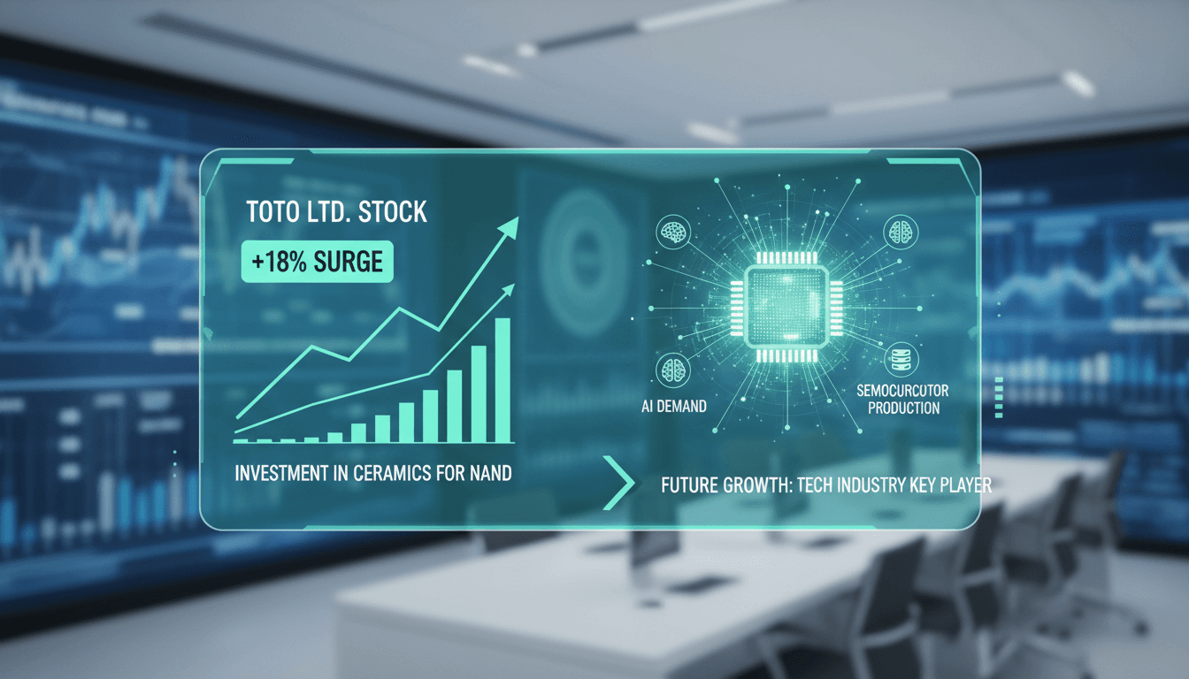 Toto Ltd. pivots to semiconductor production amid AI demand surge
