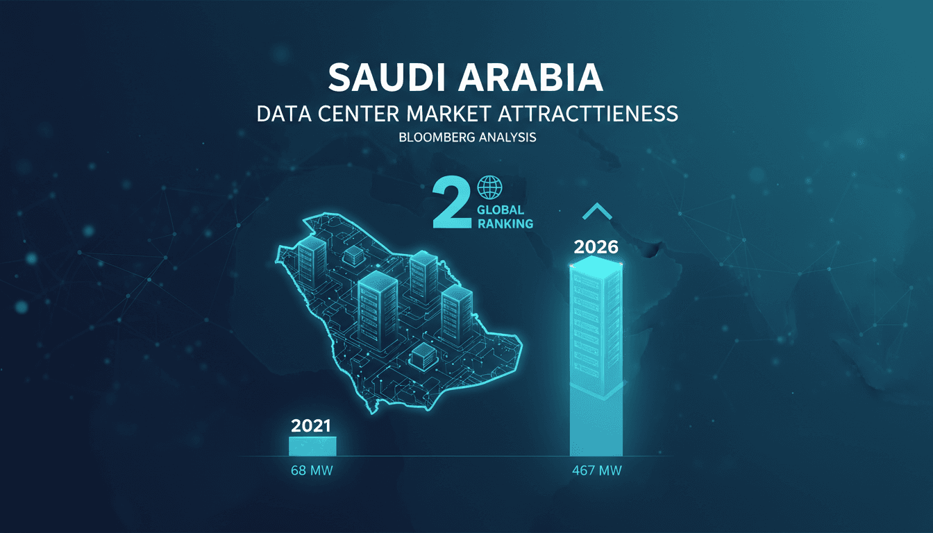 Saudi Arabia ranks second globally in data center market attractiveness