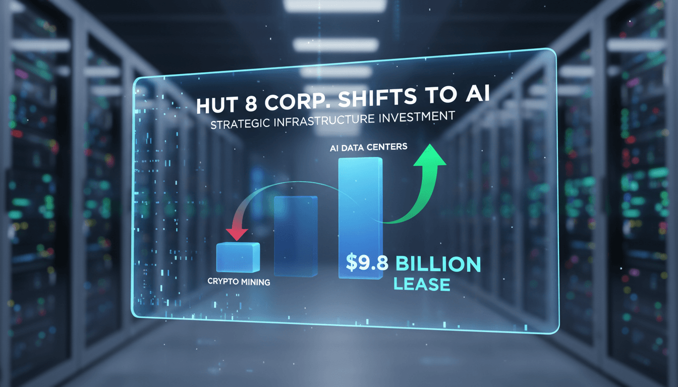 Hut 8 Corp. AI data center operations transition