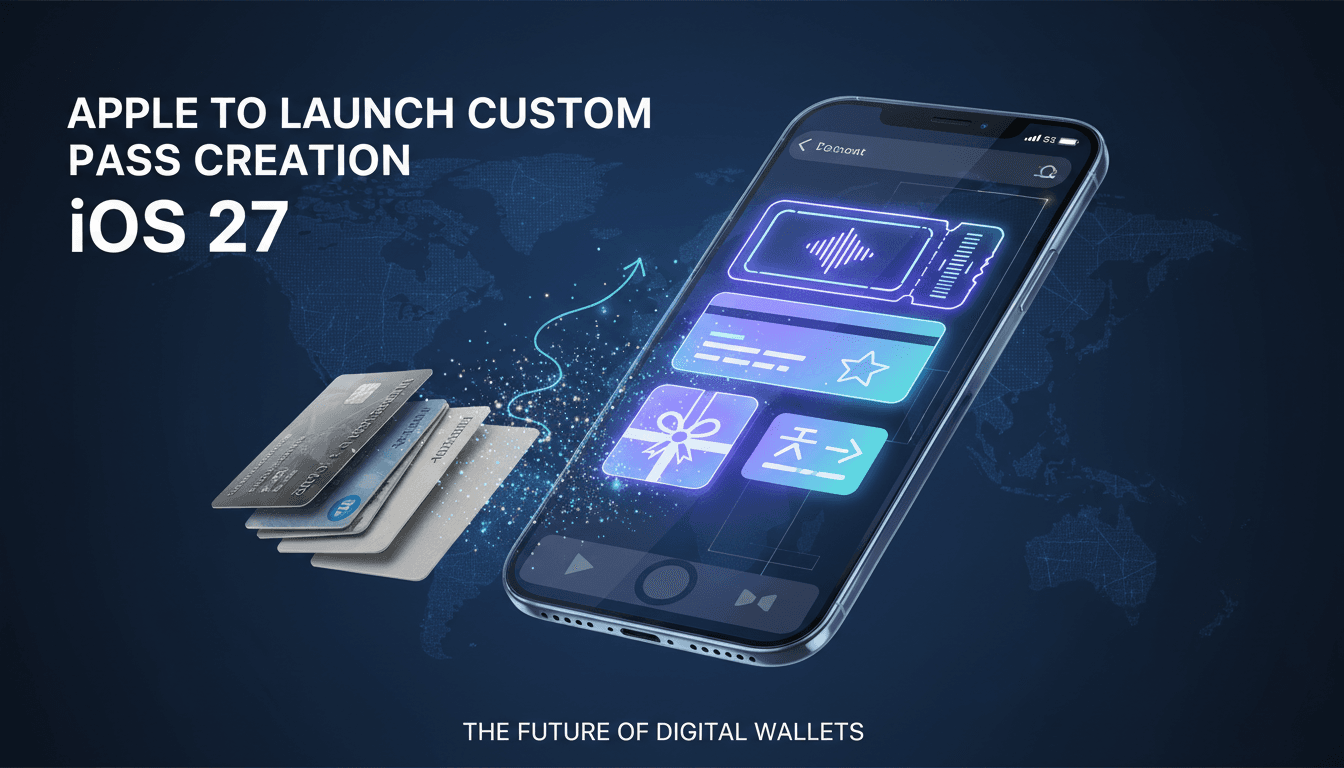 Apple to Launch Custom Pass Creation Feature in iOS 27