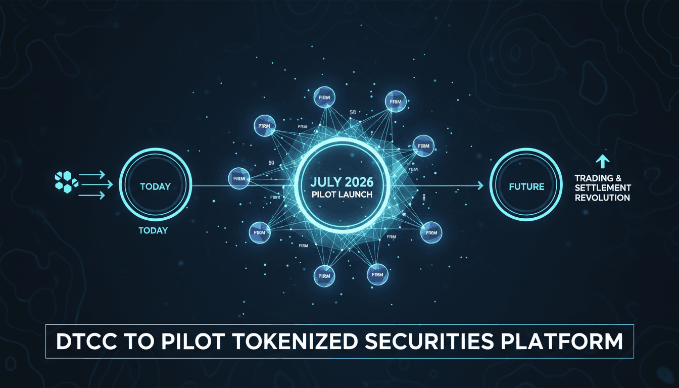 DTCC to Pilot Tokenized Securities Platform in July 2026