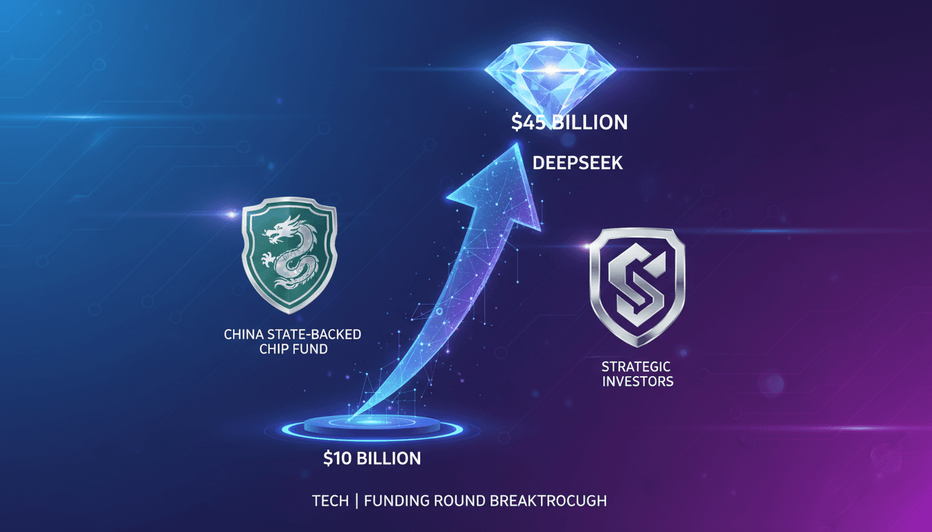 DeepSeek funding round with China's state-backed chip fund