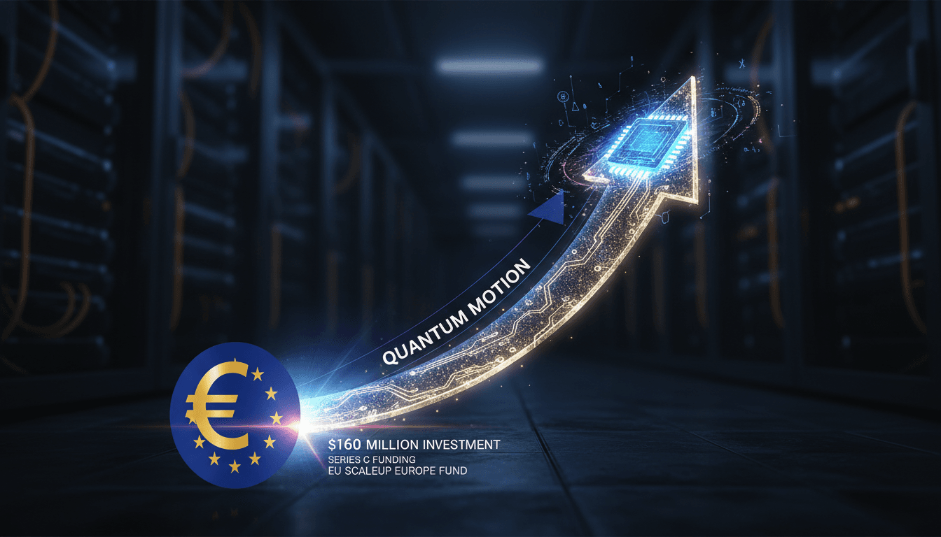 EU's Scaleup Europe Fund invests in Quantum Motion's quantum computing technology