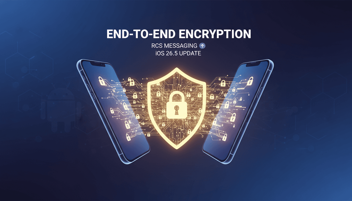 Apple to Introduce End-to-End Encryption for RCS Messaging in iOS 26.5 Update