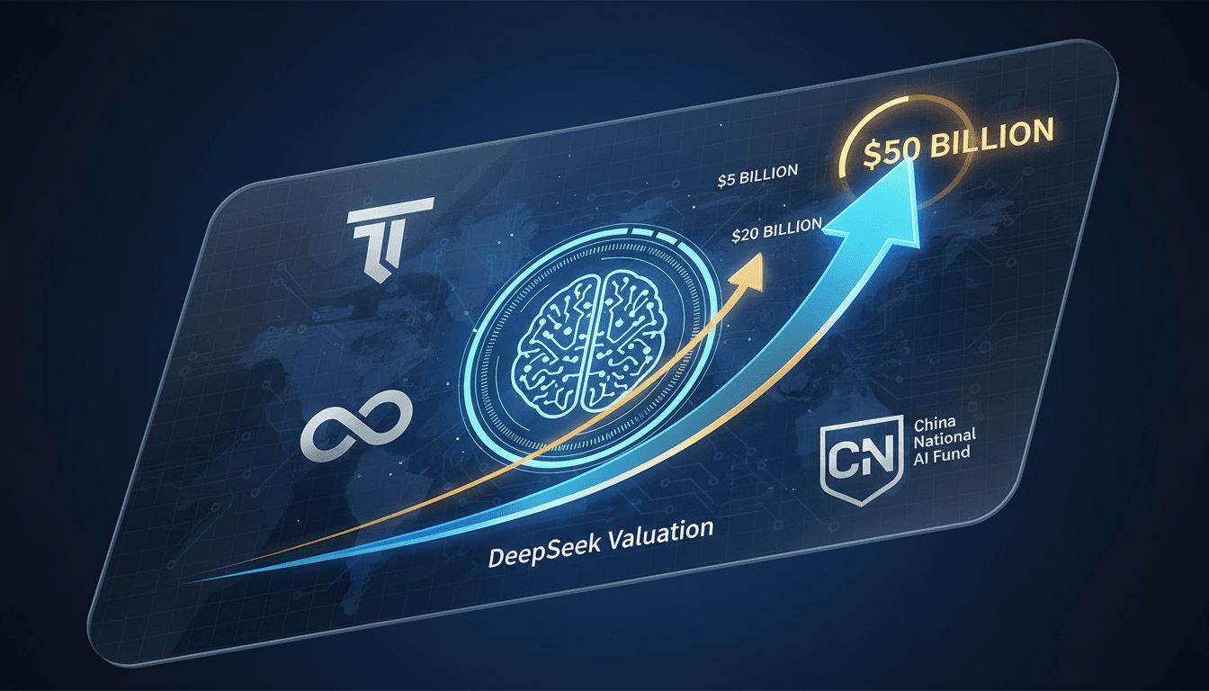 Chinese AI startup DeepSeek approaches $50 billion valuation amid major funding round