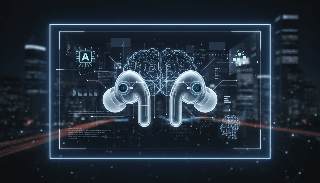 Apple AirPods with built-in cameras for AI integration