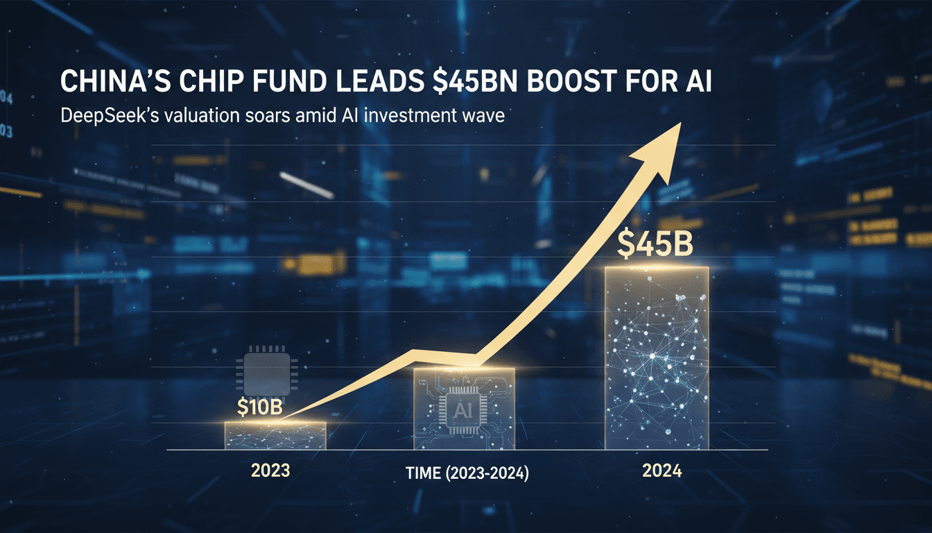China's chip fund leads $45 billion funding round for AI company DeepSeek