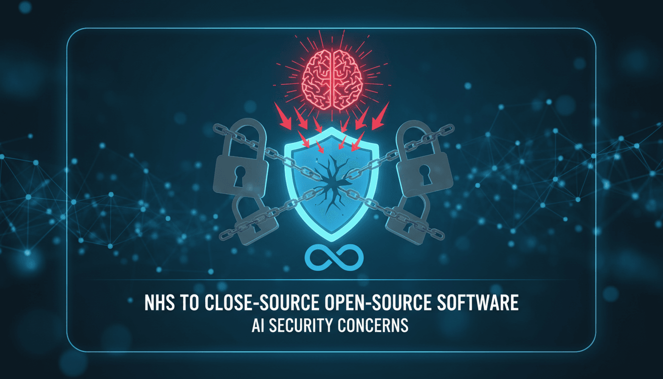 NHS to close-source open-source software amid AI security concerns