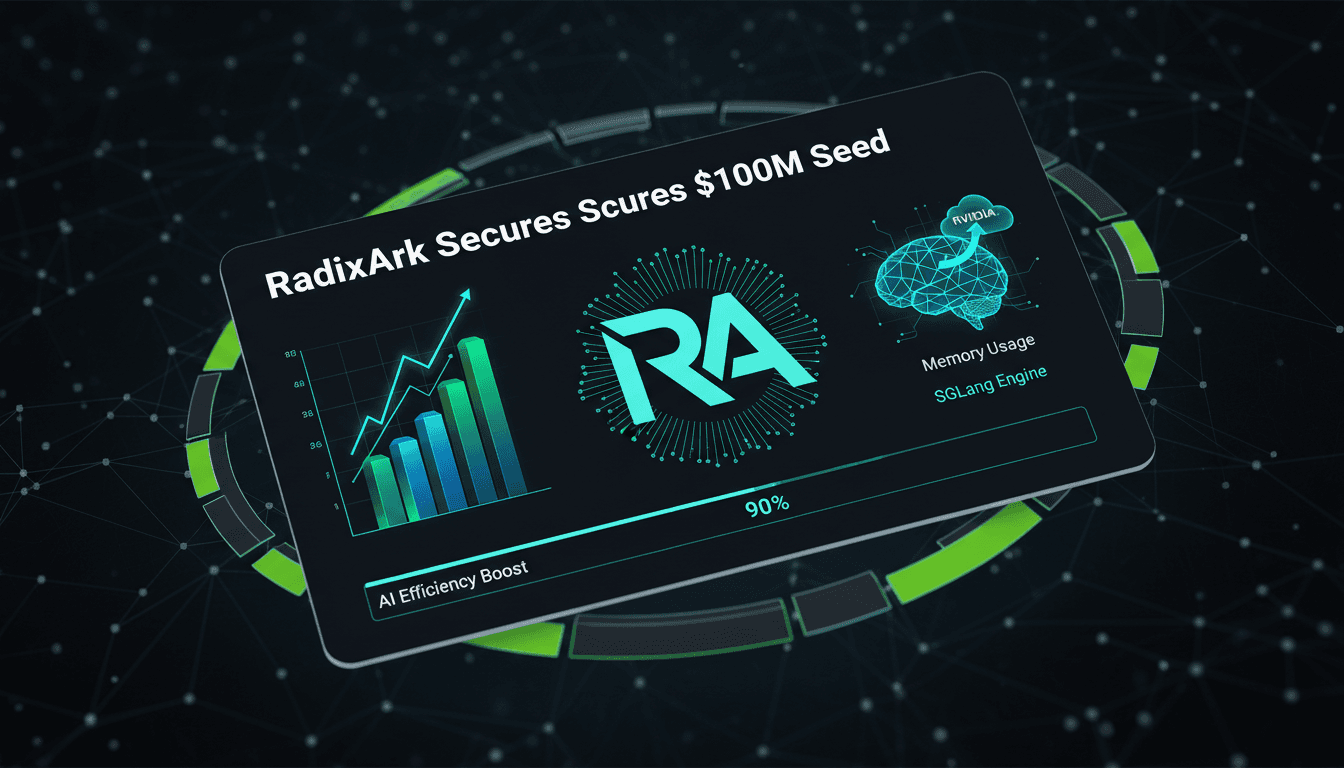 RadixArk secures $100 million seed funding to enhance AI efficiency