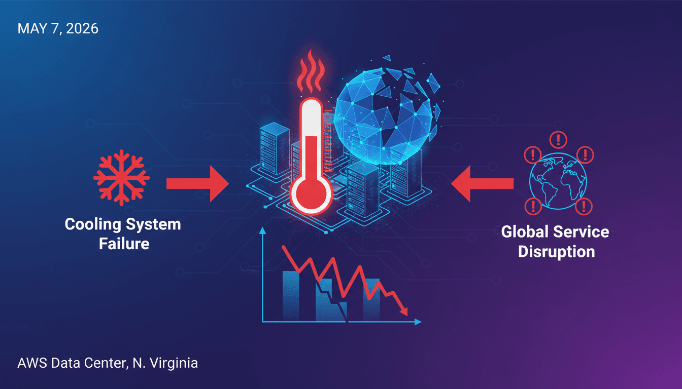 Coinbase Trading Services Disrupted by AWS Data Center Overheating