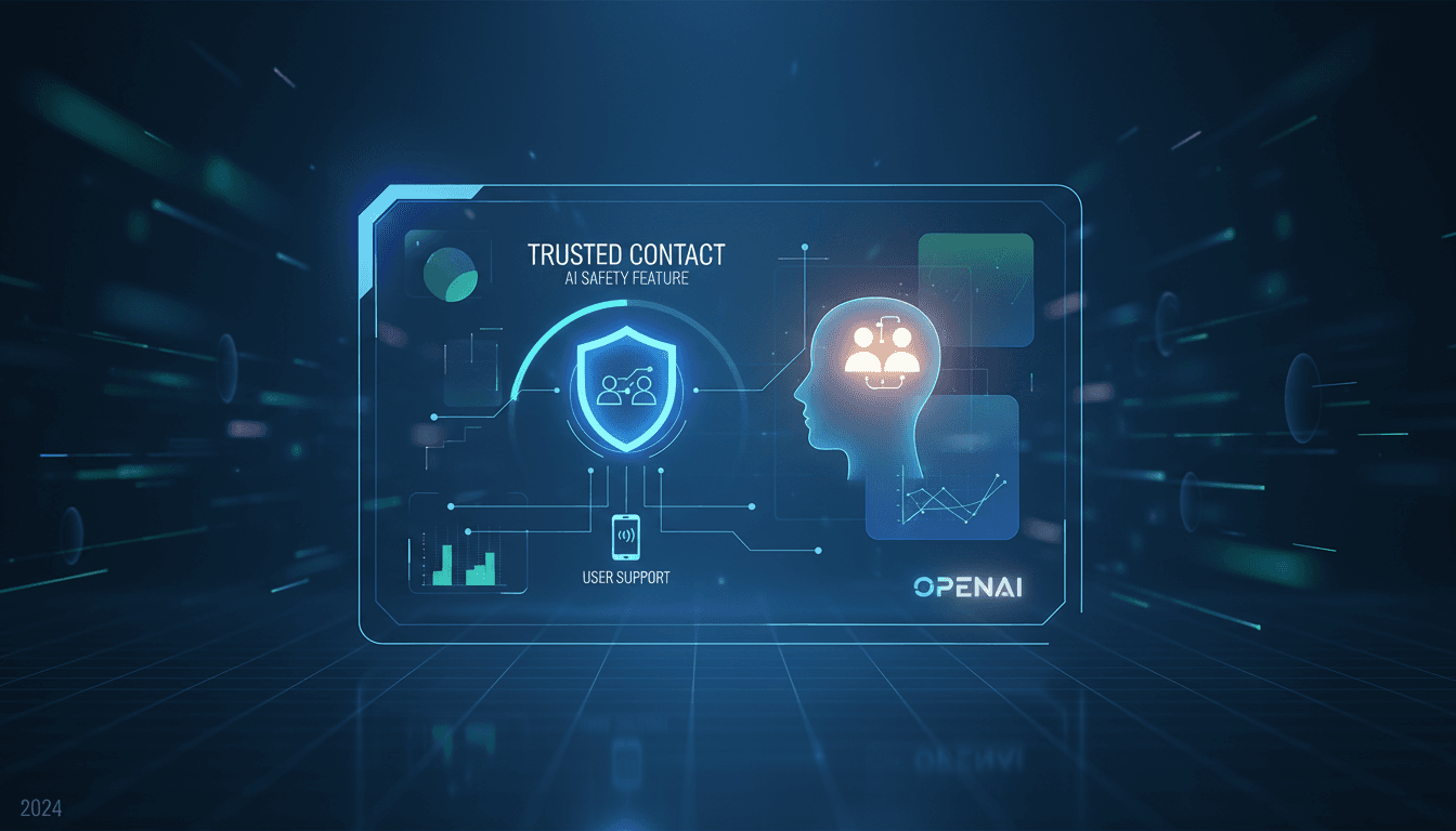 OpenAI launches Trusted Contact feature in ChatGPT to enhance user safety