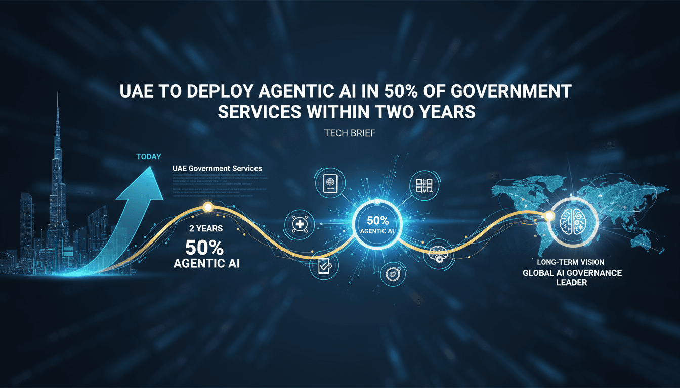 UAE government services integrating Agentic AI technology