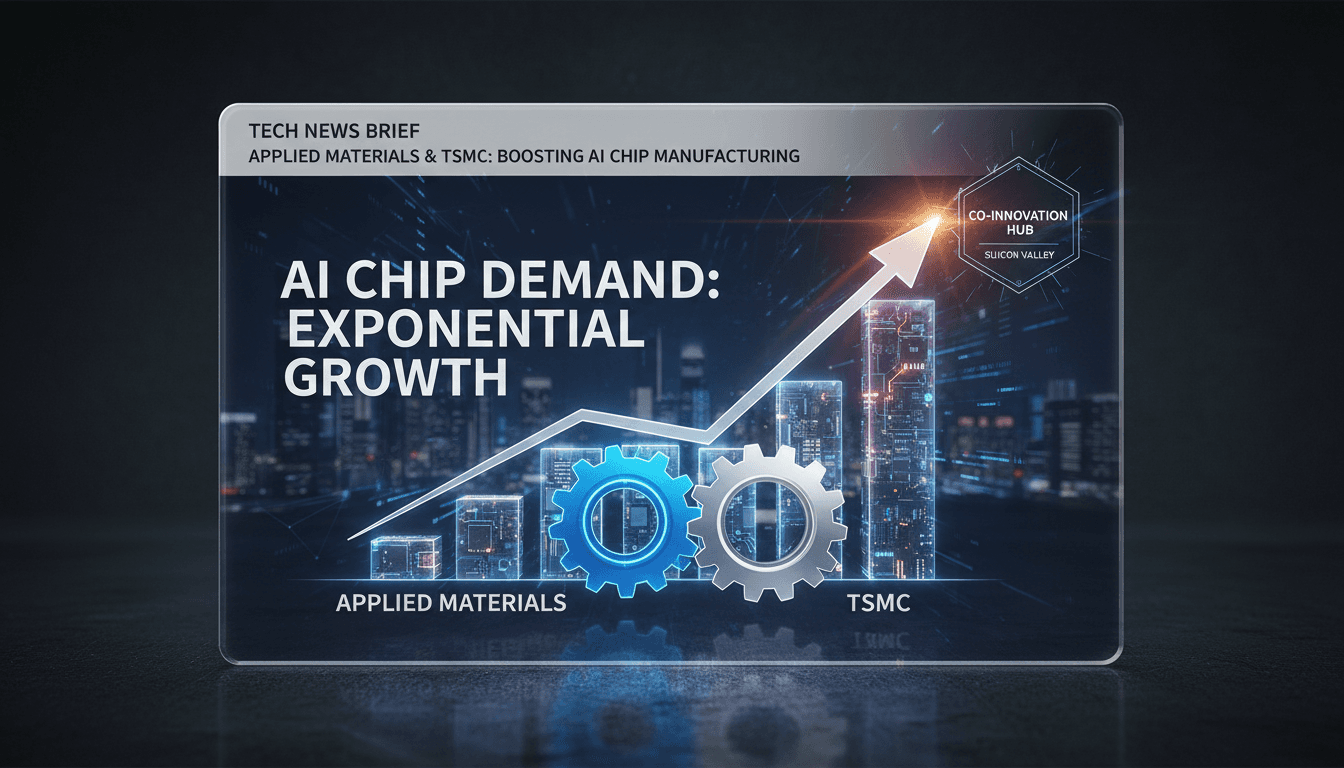 Applied Materials partners with TSMC to boost AI chip manufacturing capabilities