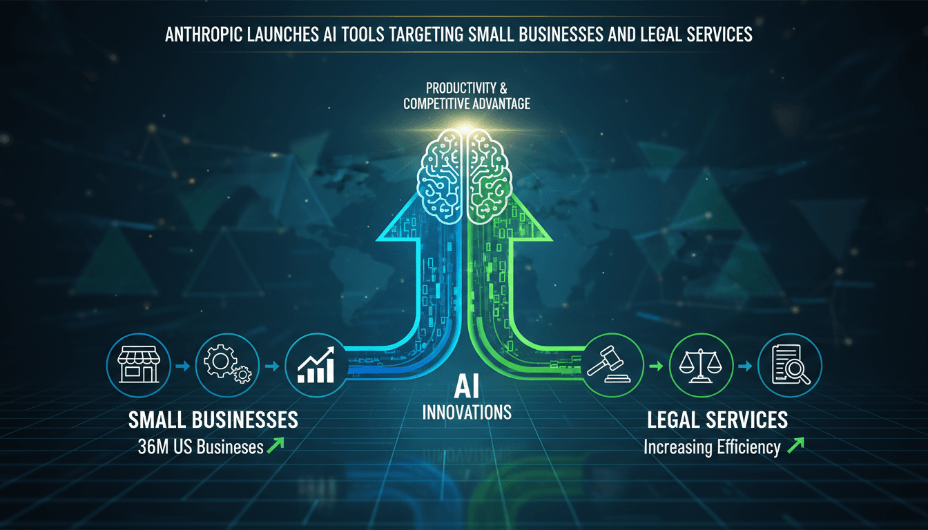 Anthropic AI tools for small businesses and legal services