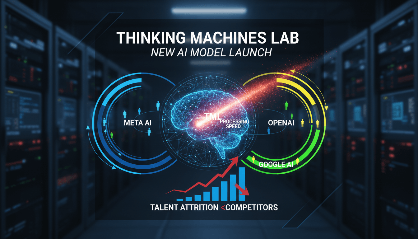 Thinking Machines Lab launches new AI model amid talent attrition to competitors