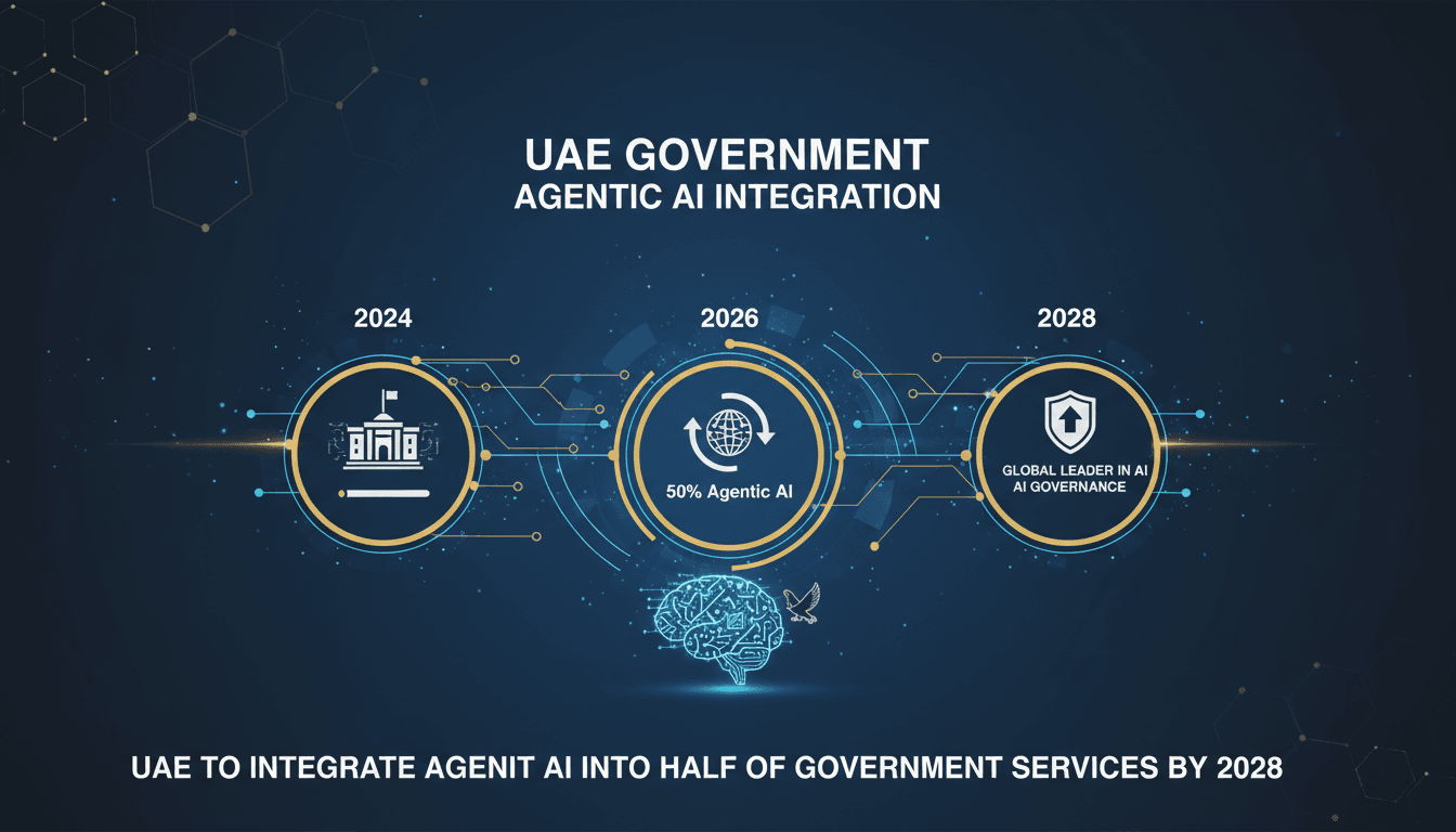 UAE to integrate Agentic AI into half of government services by 2028