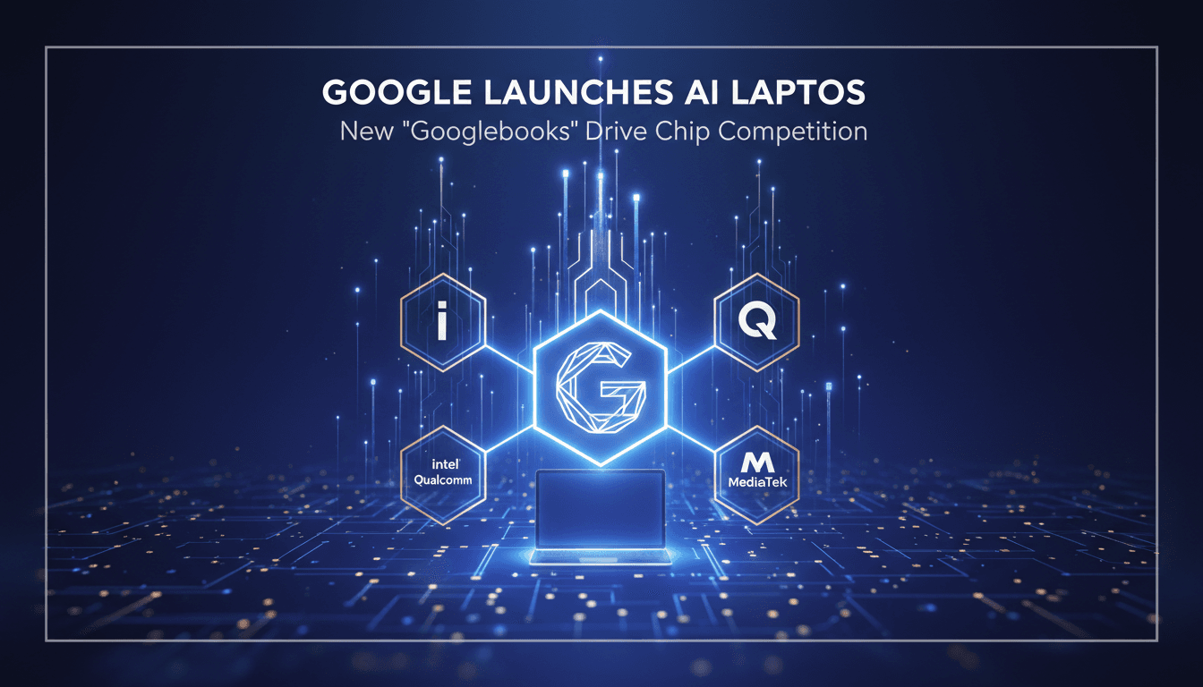 Google Launches AI-Focused Laptops to Compete in Tech Market