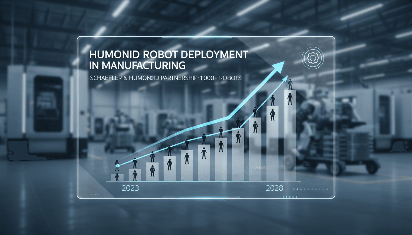 Humanoid signs five-year deal with Schaeffler for 1,000 wheeled robots