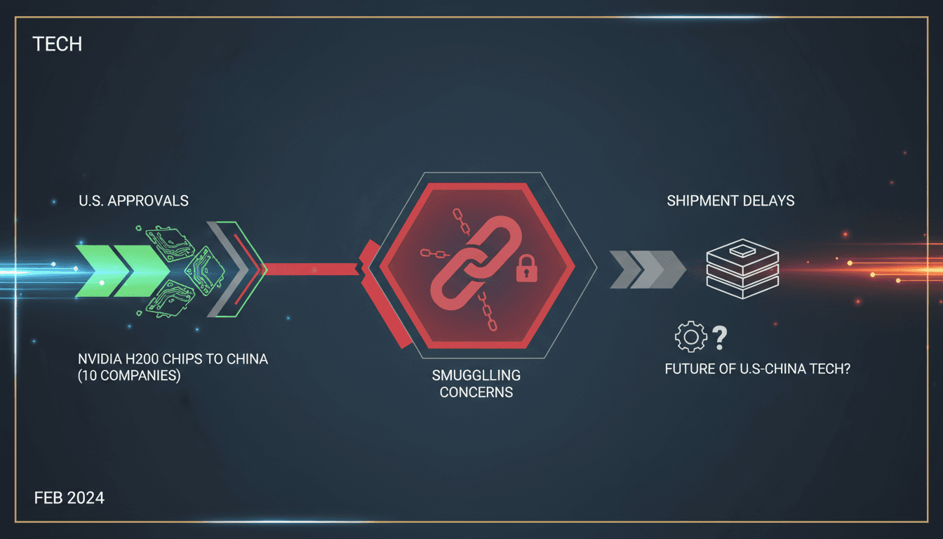 Nvidia H200 AI chips approval and shipment delays